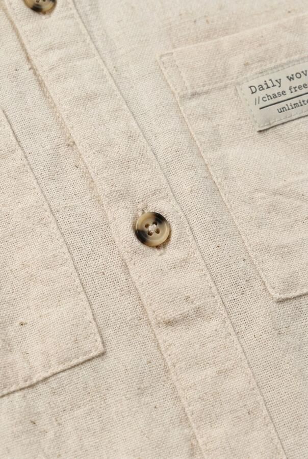 DAILY7 Jongens Overhemden Shirt Longsleeve Linen Ecru - Foto 3