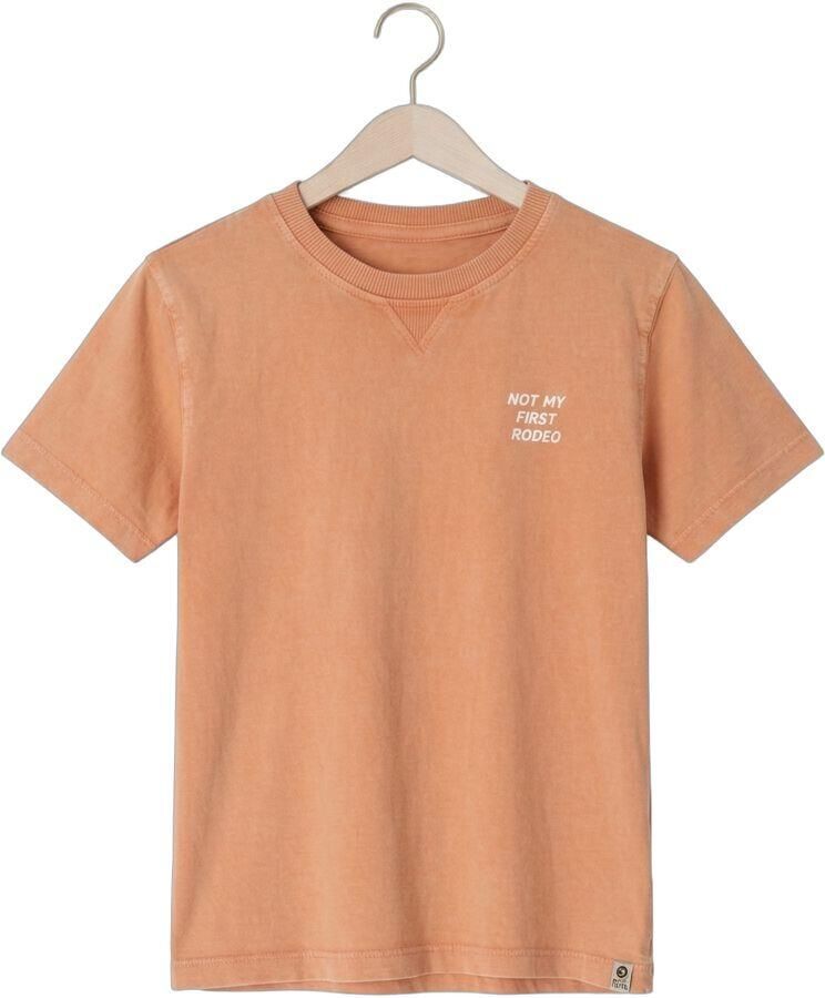 DAILY7 Jongens Polo's & T-shirts T-shirt Backprint Oranje