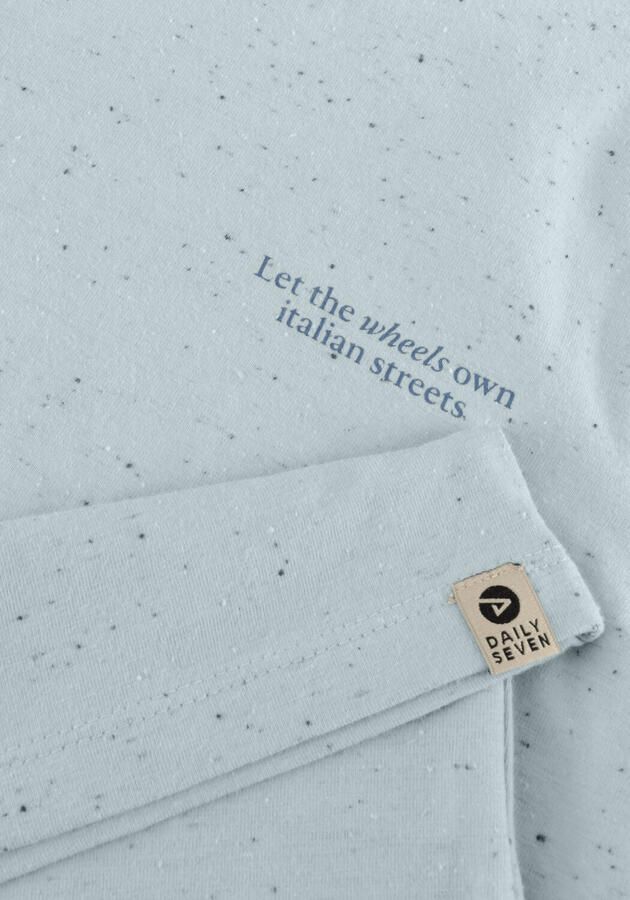 DAILY7 Jongens Polo's & T-shirts T-shirt Nappy Backprint Lichtblauw - Foto 2