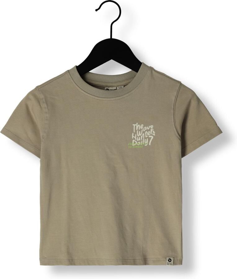 DAILY7 Jongens Polo's & T-shirts T-shirt Print Beige - Foto 2