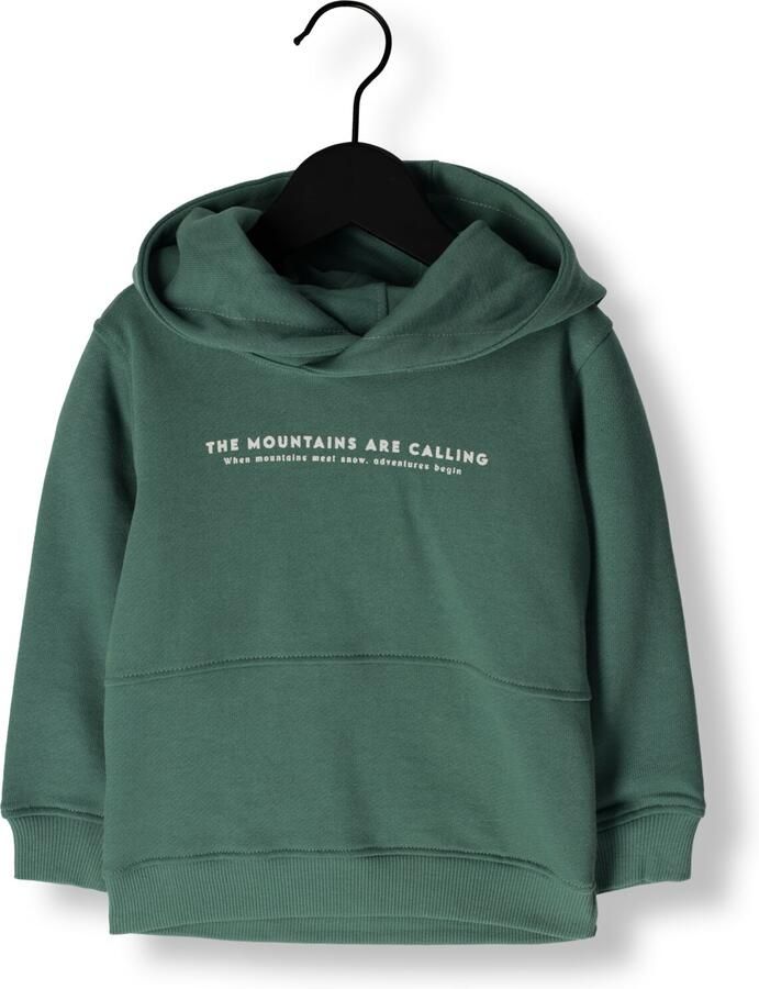 DAILY7 Jongens Truien & Vesten Hoodie Backprint Groen - Foto 3