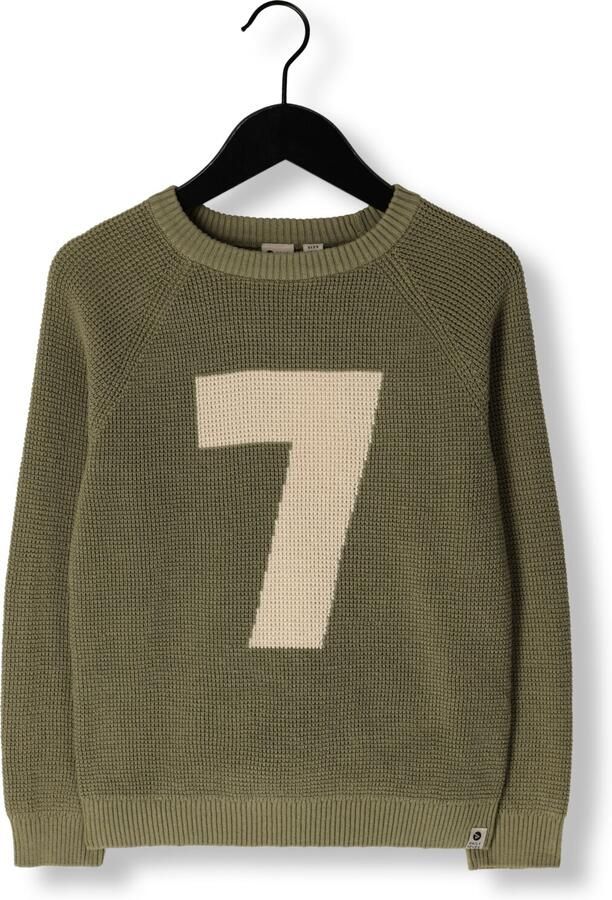 DAILY7 Jongens Truien & Vesten Knitted Sweater Dialy7 Groen - Foto 3