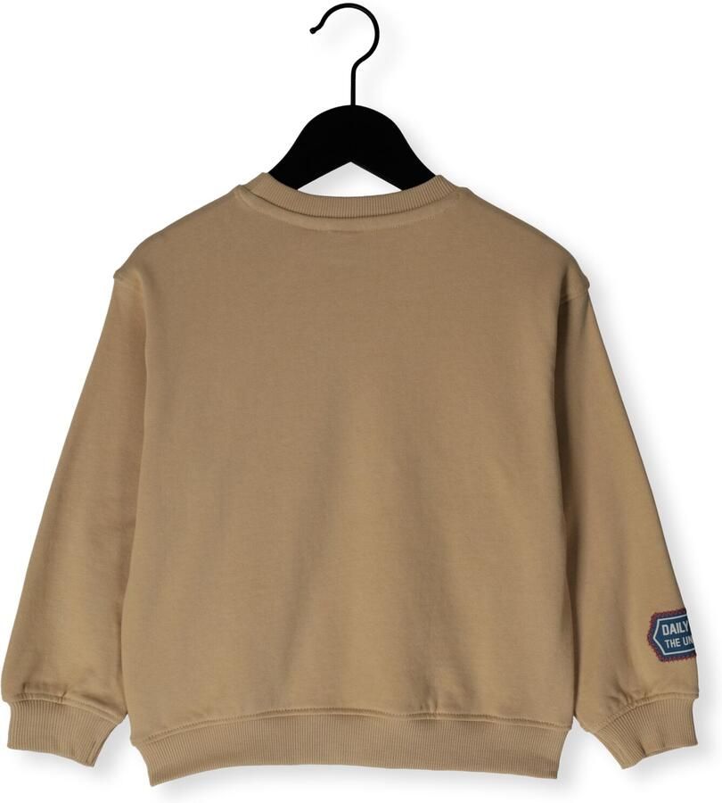 DAILY7 Jongens Truien & Vesten Oversized Sweater Badges Camel - Foto 2