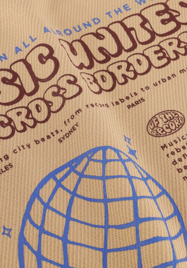 DAILY7 Jongens Truien & Vesten Oversized Sweater Music Beige - Foto 2