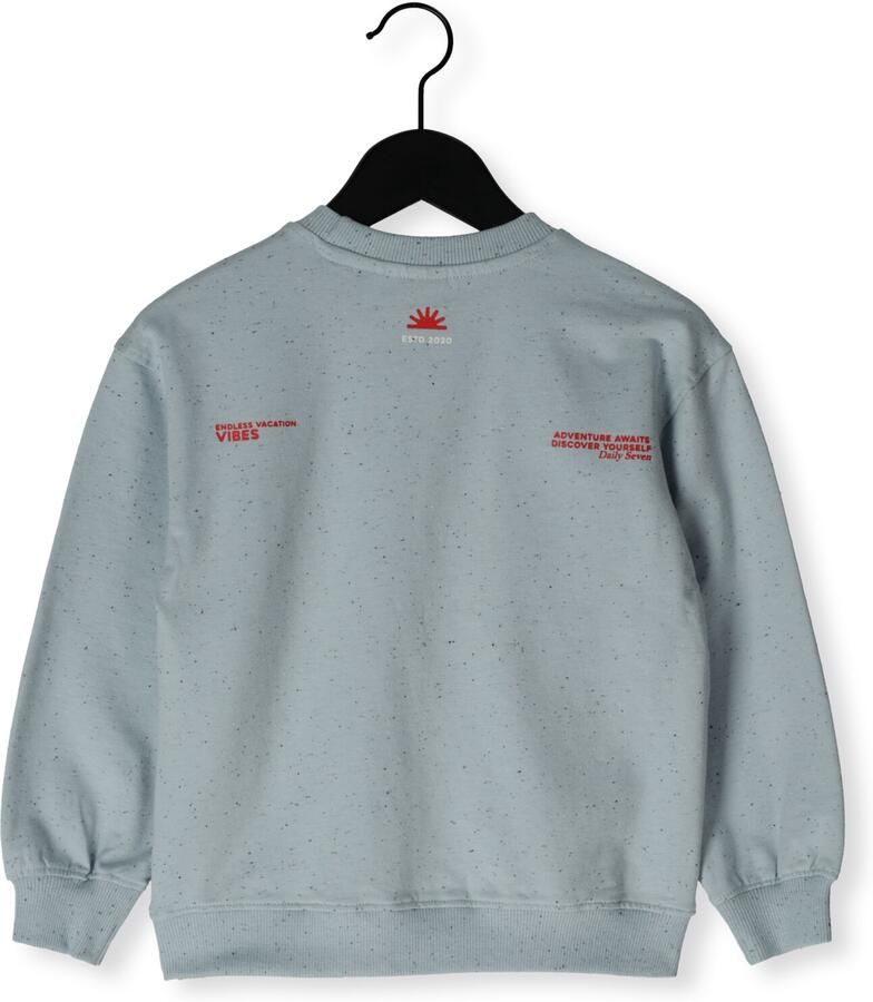 DAILY7 Jongens Truien & Vesten Oversized Sweater Nappy Lichtblauw - Foto 2