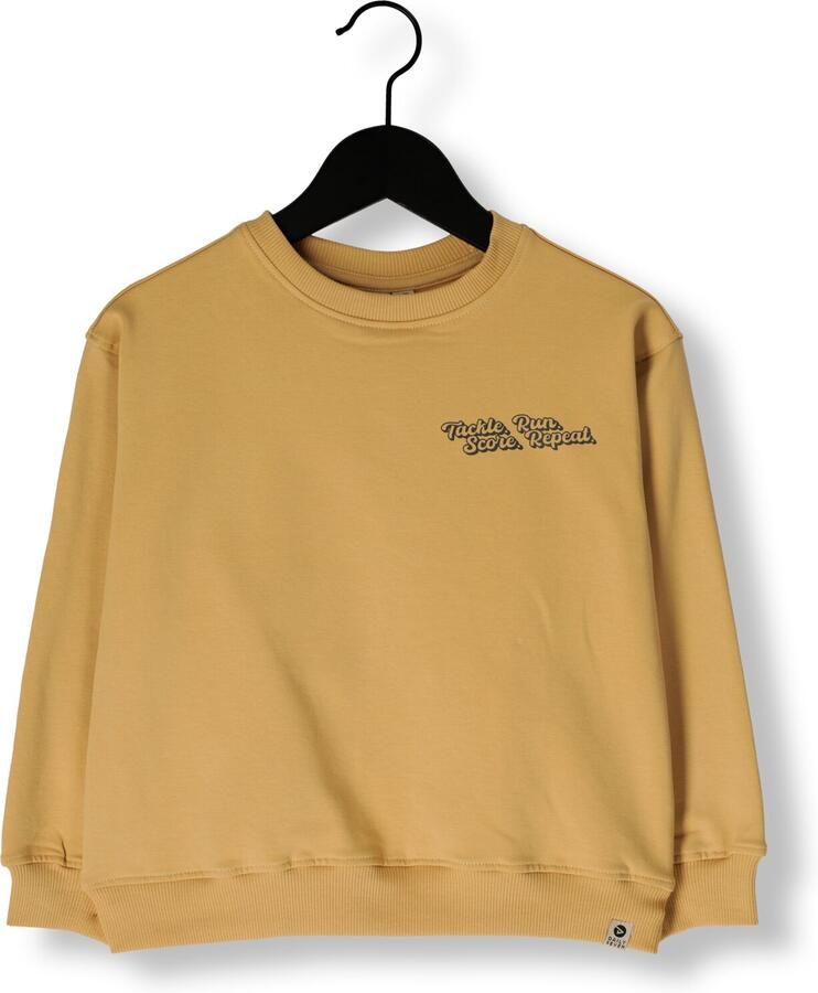 DAILY7 Jongens Truien & Vesten Oversized Sweater Retro Print Oker - Foto 2