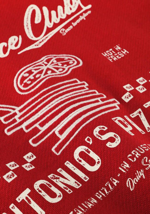 DAILY7 Jongens Truien & Vesten Oversized Sweater Slice Club Rood - Foto 2
