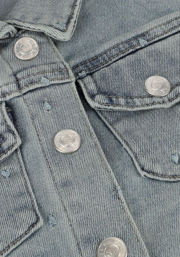 DAILY7 Meisjes Blazers Denim Gilet Allover Print Blauw - Foto 3