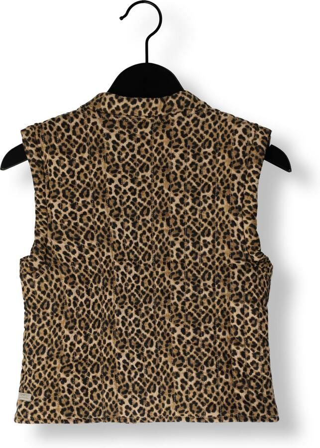 DAILY7 Meisjes Blazers Padded Animal Gilet Bruin