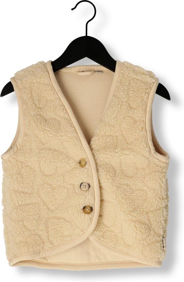 DAILY7 Meisjes Blazers Teddy Gilet Ecru - Foto 2