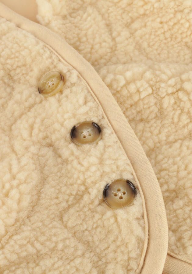 DAILY7 Meisjes Blazers Teddy Gilet Ecru