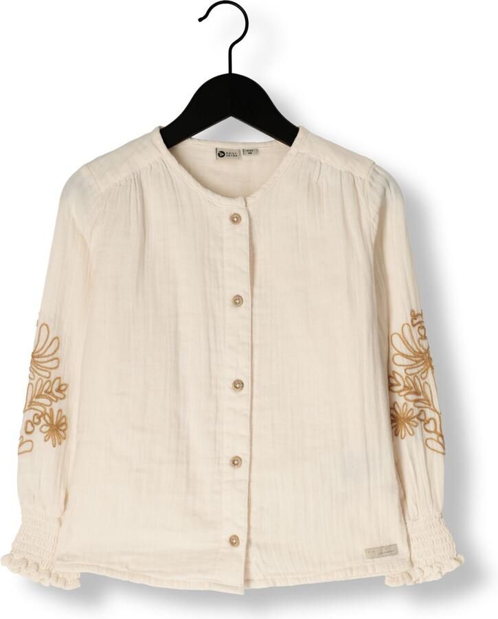 DAILY7 Meisjes Blouses Longsleeve Embroidery Ecru - Foto 2