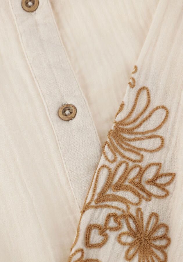 DAILY7 Meisjes Blouses Longsleeve Embroidery Ecru