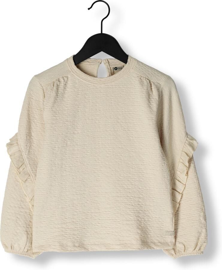 DAILY7 Meisjes Blouses Longsleeve Ruffle Ecru - Foto 2