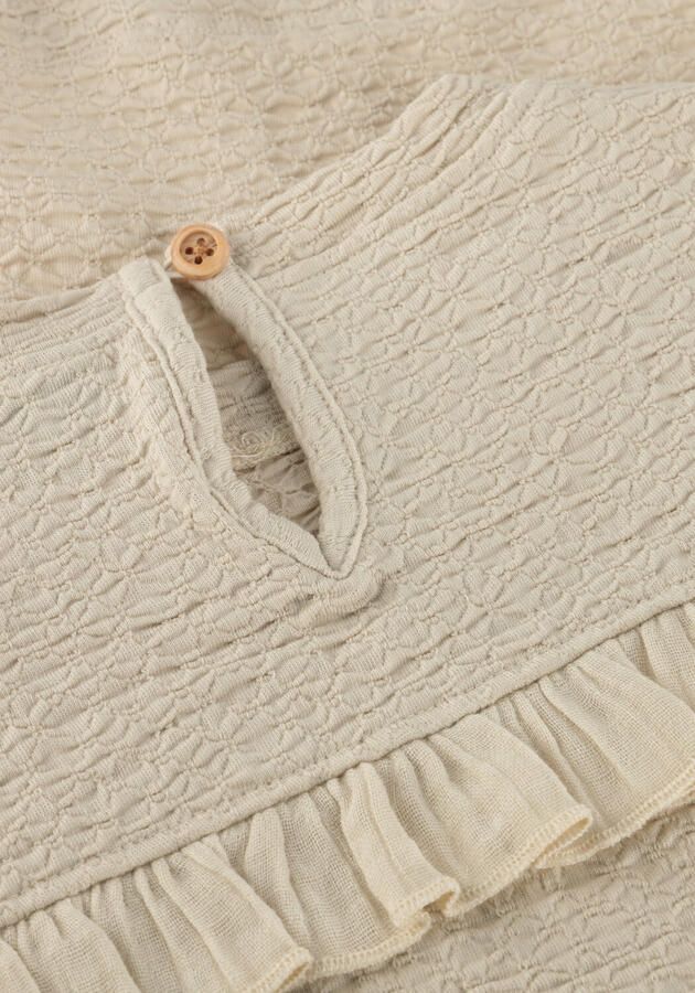 DAILY7 Meisjes Blouses Longsleeve Ruffle Ecru