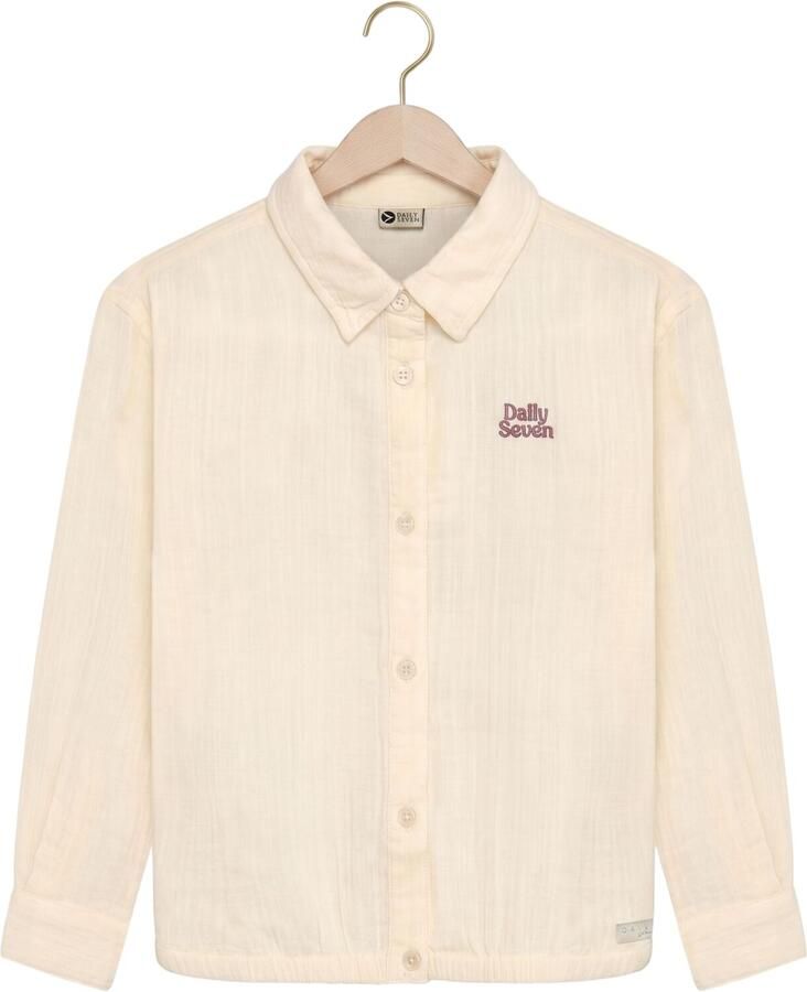 DAILY7 Meisjes Blouses Shirt Longsleeve Fancy Ecru