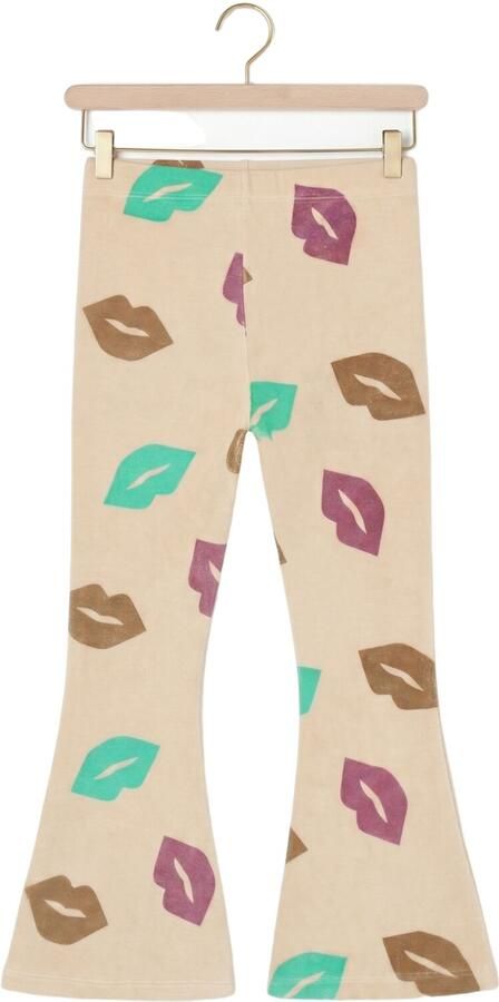 DAILY7 Meisjes Broeken Flared Aop Pants Beige - Foto 4
