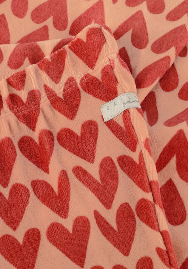 DAILY7 Meisjes Broeken Flared Heart Pants Roze - Foto 2