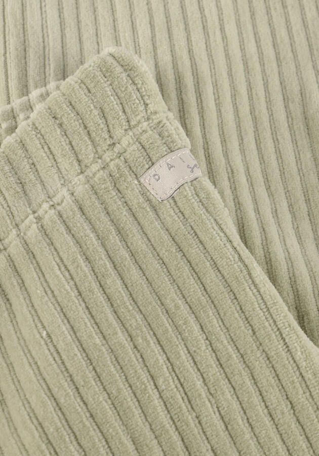 DAILY7 Meisjes Broeken Flared Velvet Pants Mint