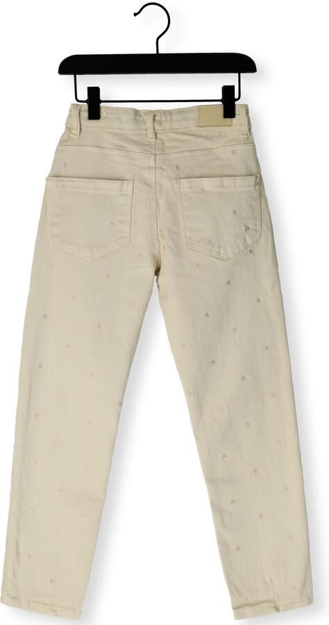 DAILY7 Meisjes Broeken Mom Fit Washed Ecru - Foto 3