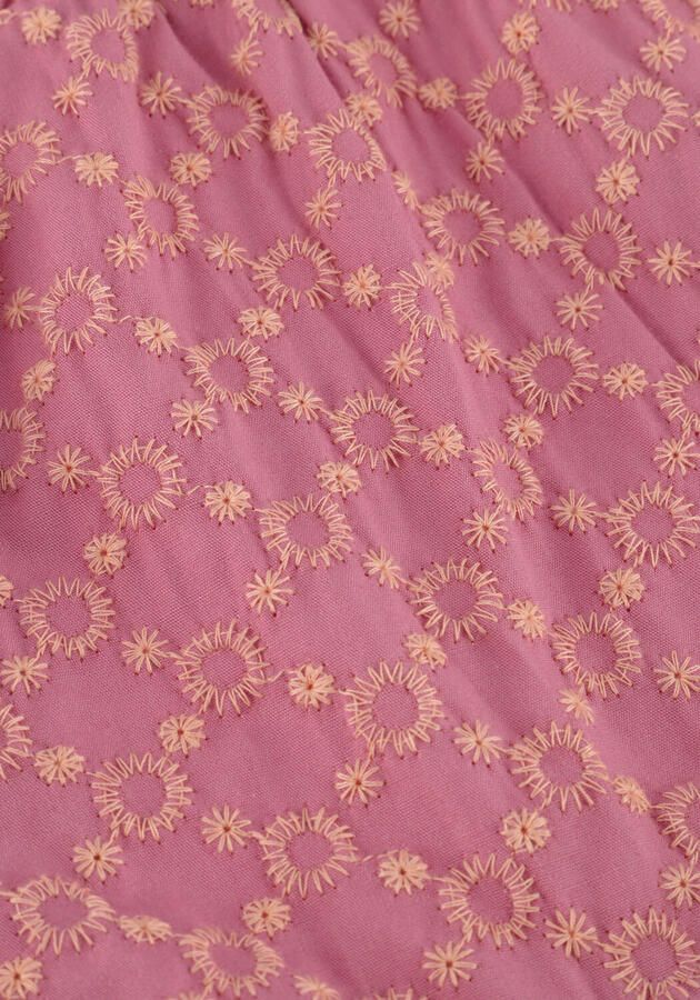 Daily7 straight regular waist casual short roze broderie - Foto 2