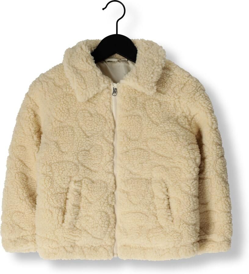 DAILY7 Meisjes Jassen Teddy Jacket Ecru - Foto 4