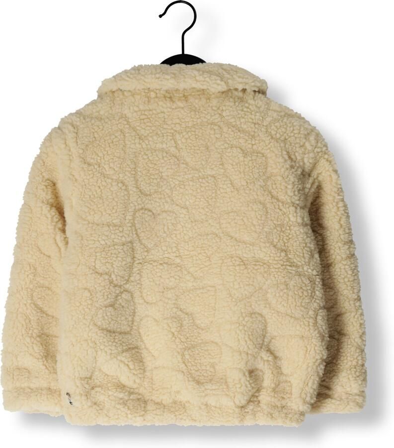 DAILY7 Meisjes Jassen Teddy Jacket Ecru