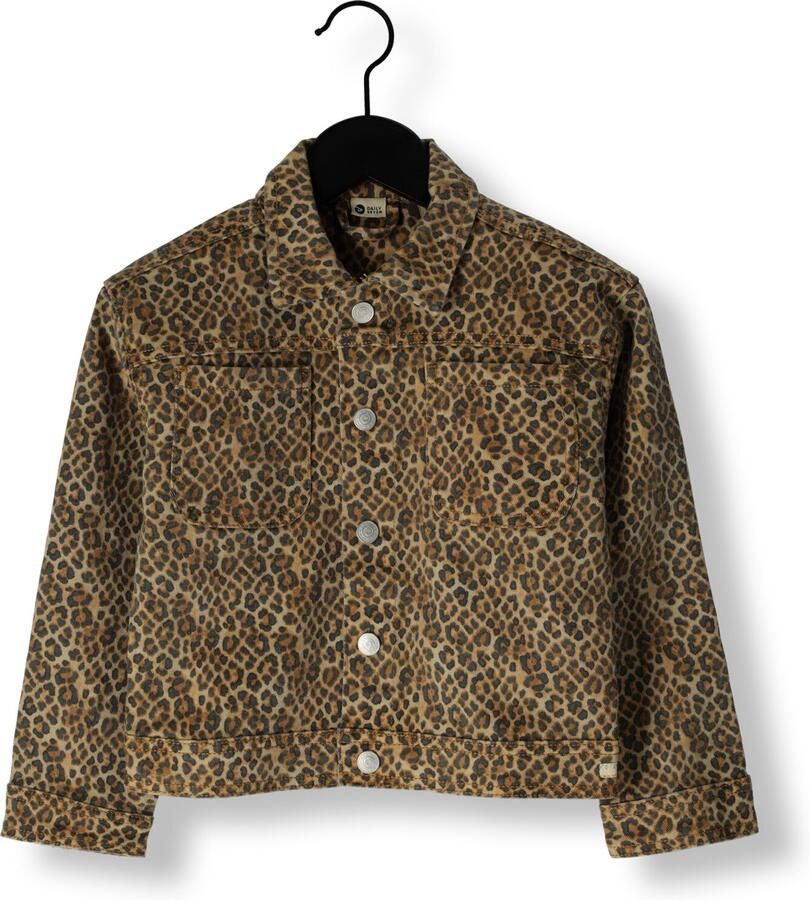 DAILY7 Meisjes Jassen Twill Jacket Animal Bruin - Foto 2