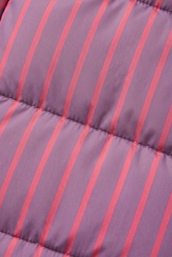 DAILY7 Meisjes Jassen Winterjacket Striped Lila