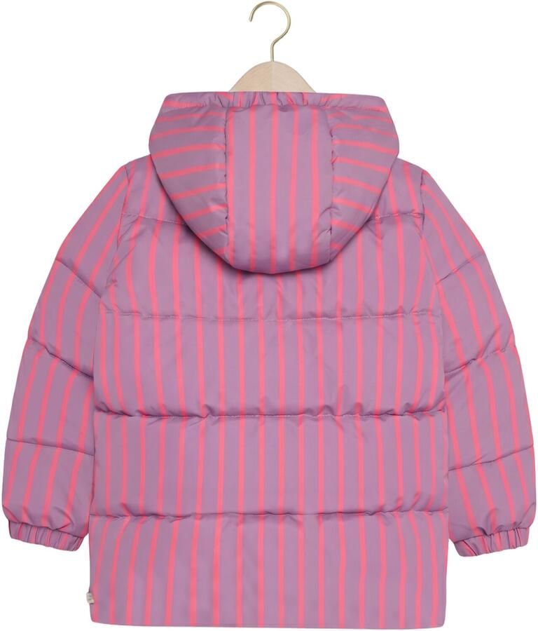 DAILY7 Meisjes Jassen Winterjacket Striped Lila - Foto 2