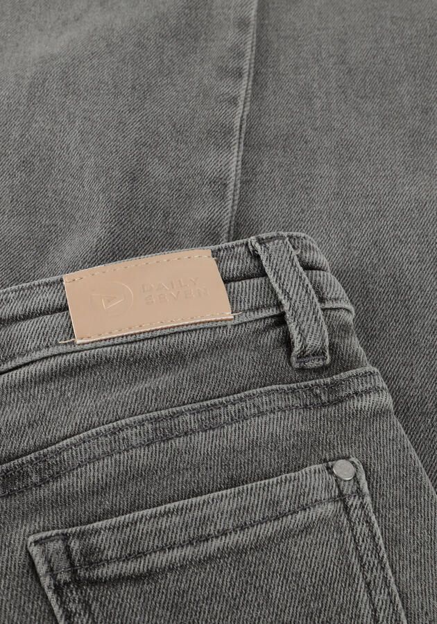 DAILY7 Meisjes Jeans 2300 Wide Fit Donkergrijs
