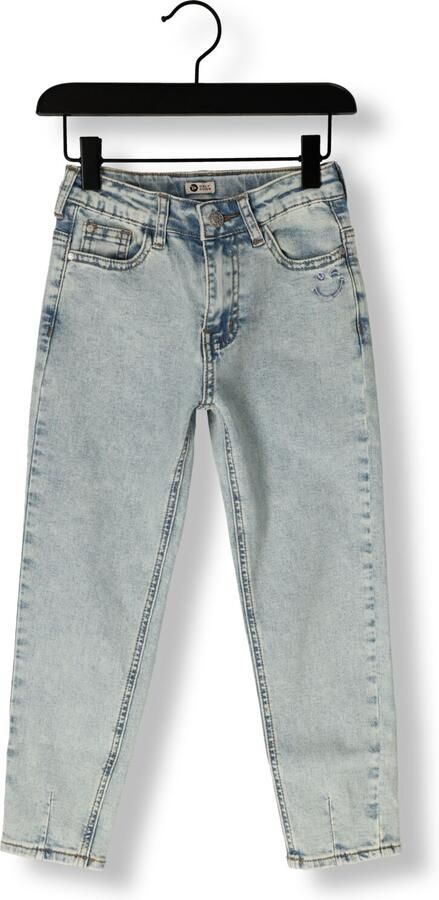 DAILY7 Meisjes Jeans 2500 Mom Fit Heart Pocket Lichtblauw - Foto 3