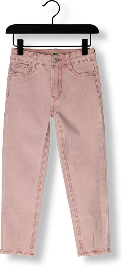 DAILY7 Meisjes Jeans 2500 Mom Fit Heart Pocket Lichtroze - Foto 2