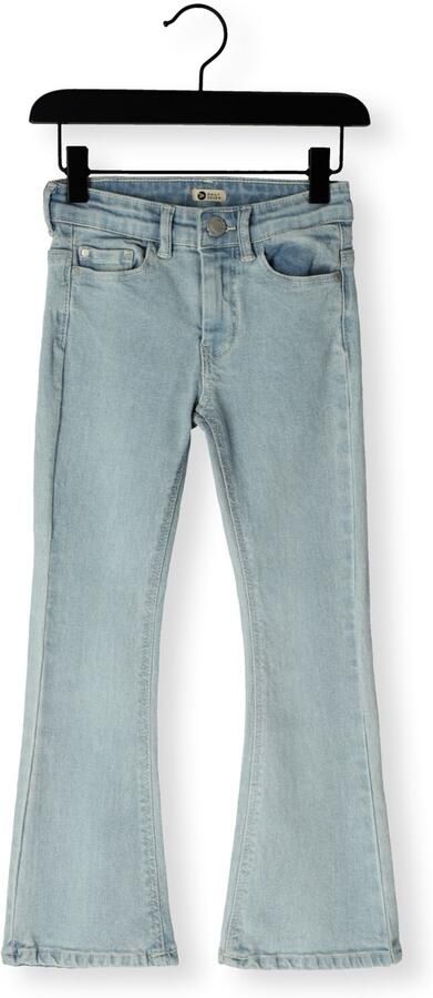 DAILY7 Meisjes Jeans Denim Flared Fit Bow Lichtblauw