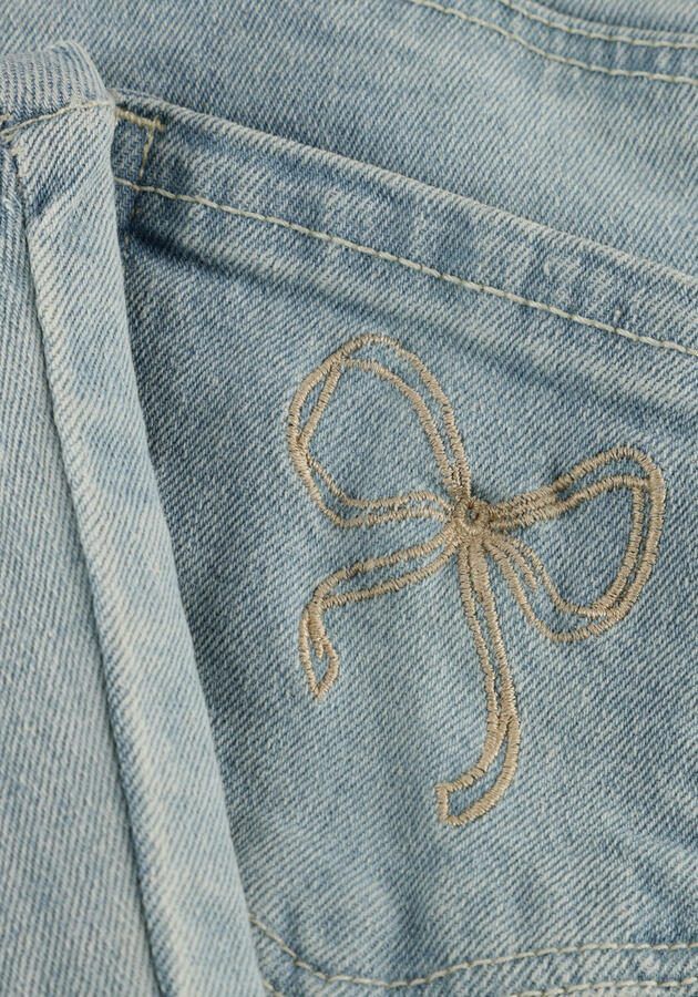 DAILY7 Meisjes Jeans Denim Flared Fit Bow Lichtblauw - Foto 2