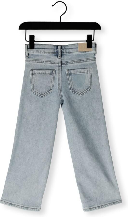 DAILY7 Meisjes Jeans Denim Wide Fit Heart Lichtblauw - Foto 2
