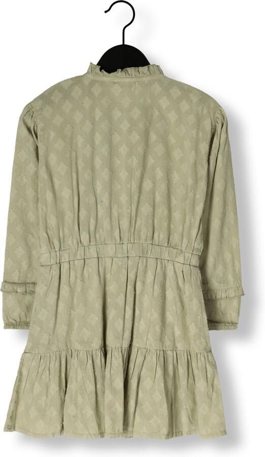 DAILY7 Meisjes Jurken Dress Structure Groen