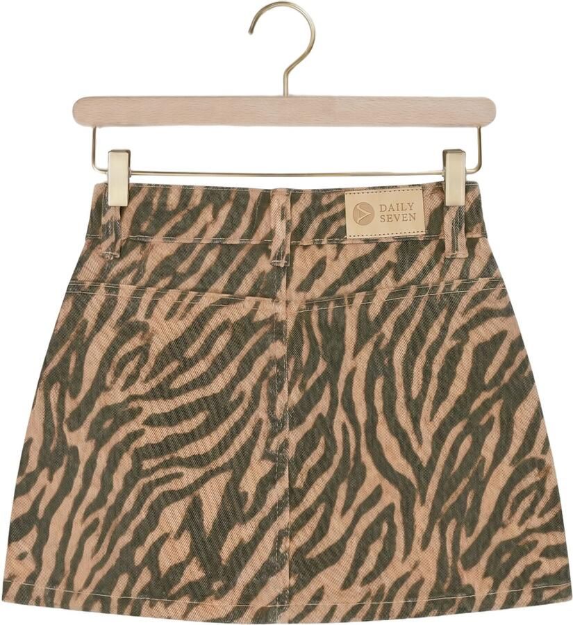 DAILY7 Meisjes Rokken Animal Skirt Zand - Foto 2