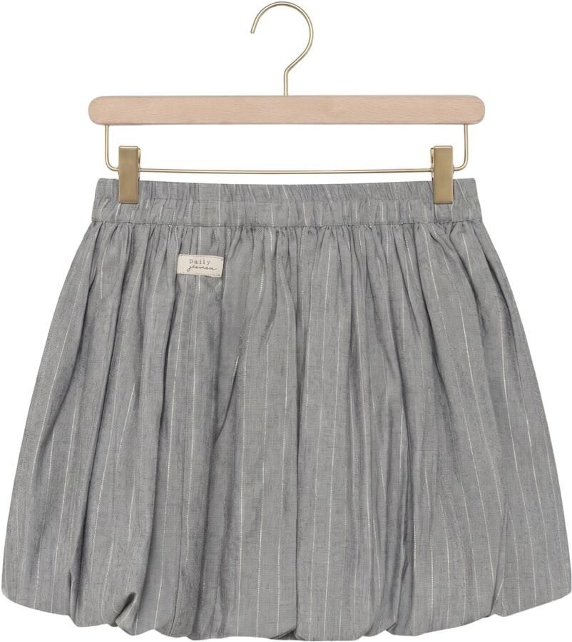 DAILY7 Meisjes Rokken Skirt Pinstripe Grijs