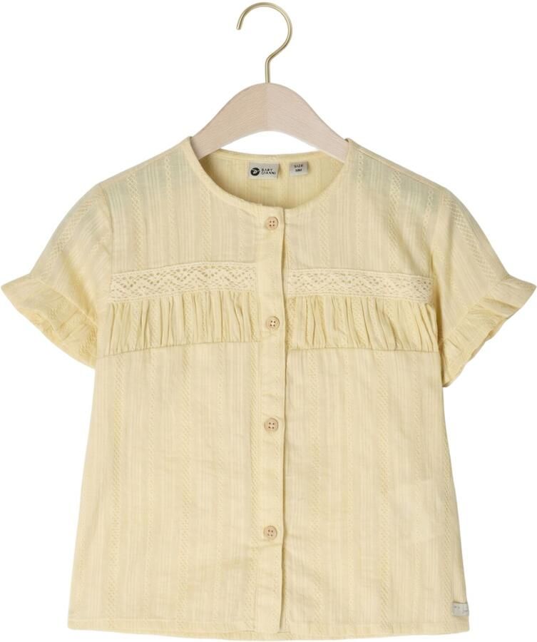 DAILY7 Meisjes Tops & T-shirts Ruffle Shirt Geel