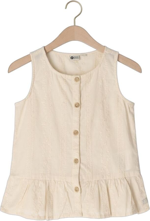 DAILY7 Meisjes Tops & T-shirts Ruffle Singlet Ecru