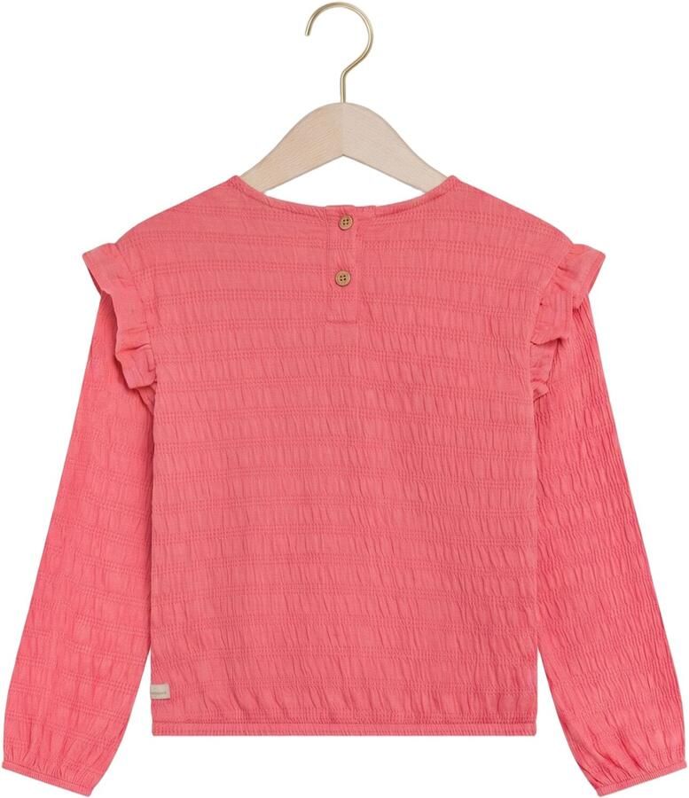 DAILY7 Meisjes Tops & T-shirts T-shirt Longsleeve Structure Roze - Foto 2