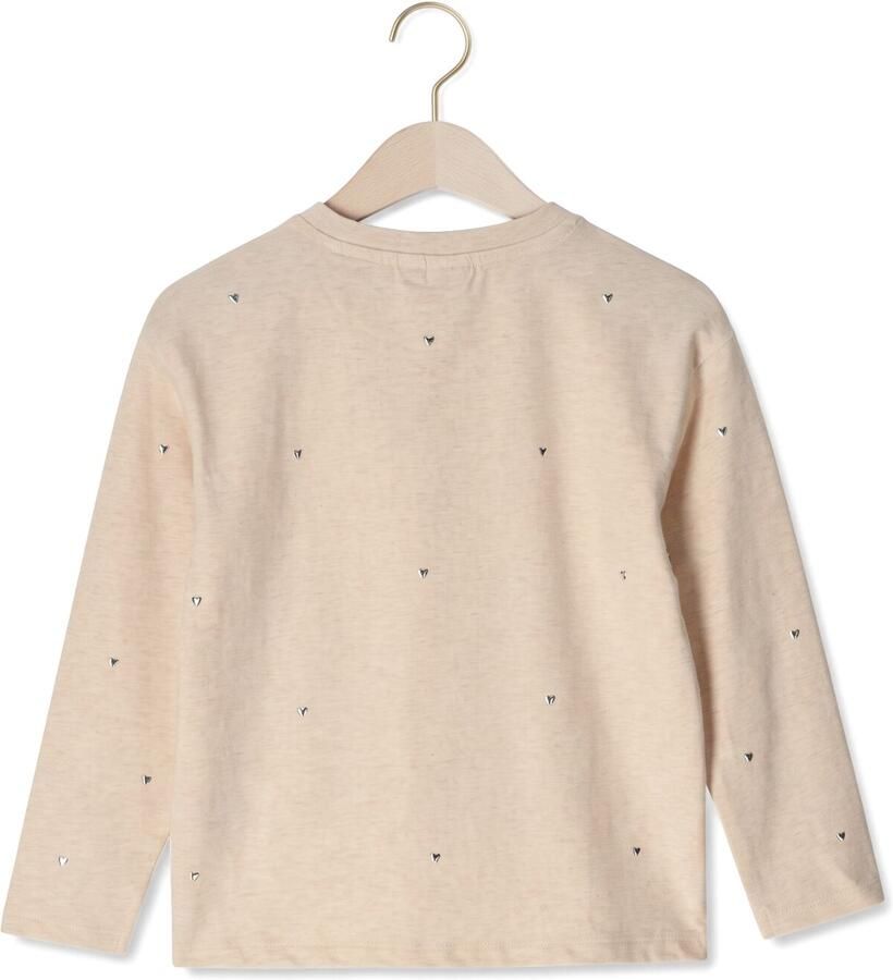 DAILY7 Meisjes Tops & T-shirts T-shirt Longsleeve Studs Beige - Foto 2