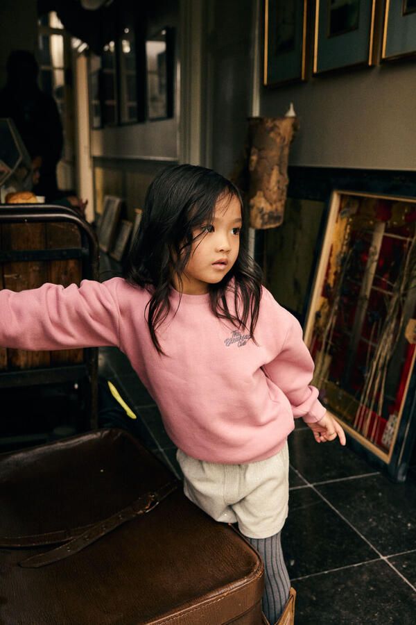 DAILY7 Meisjes Truien & Vesten Sweater Backprint Lila - Foto 2