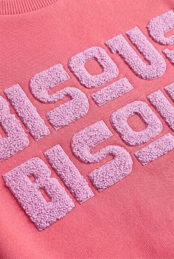 DAILY7 Meisjes Truien & Vesten Sweater Bisous Roze