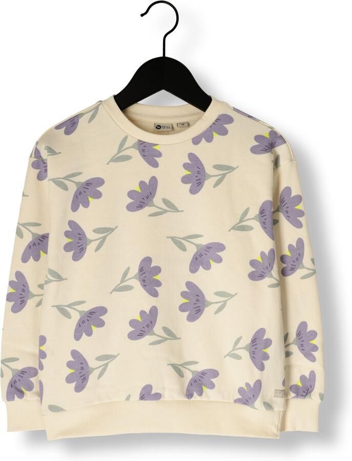 DAILY7 Meisjes Truien & Vesten Sweater Flowers Ecru - Foto 2