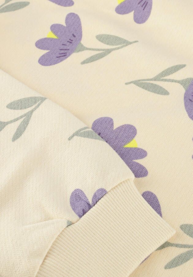 DAILY7 Meisjes Truien & Vesten Sweater Flowers Ecru