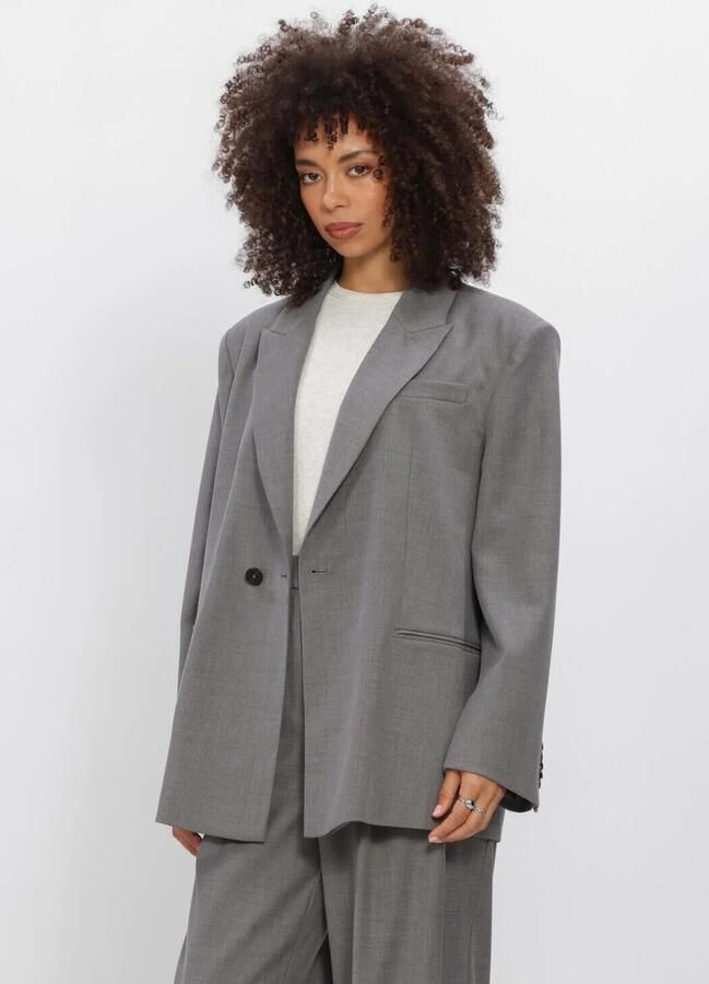 DANTE6 Dames Blazers Bolton Wrap Blazer Grijs