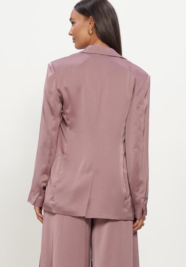 DANTE6 Dames Blazers Sevigny Relaxed Satin Blazer Lila - Foto 3