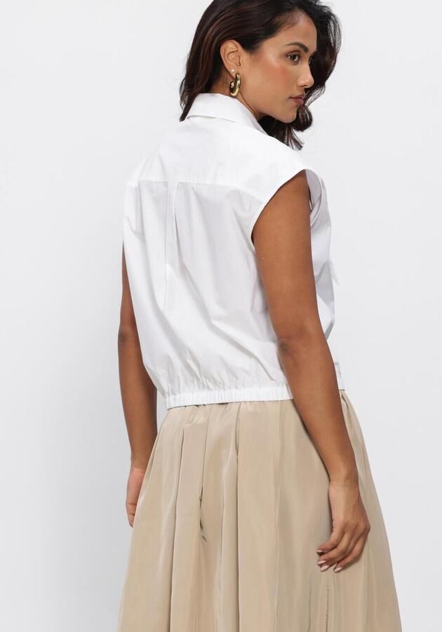 DANTE6 Dames Blouses Alcon Scarf Detailed Shirt Wit - Foto 3